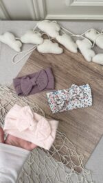 باندات شعر للبيبي – 3 قطع 🎀 - Image 2